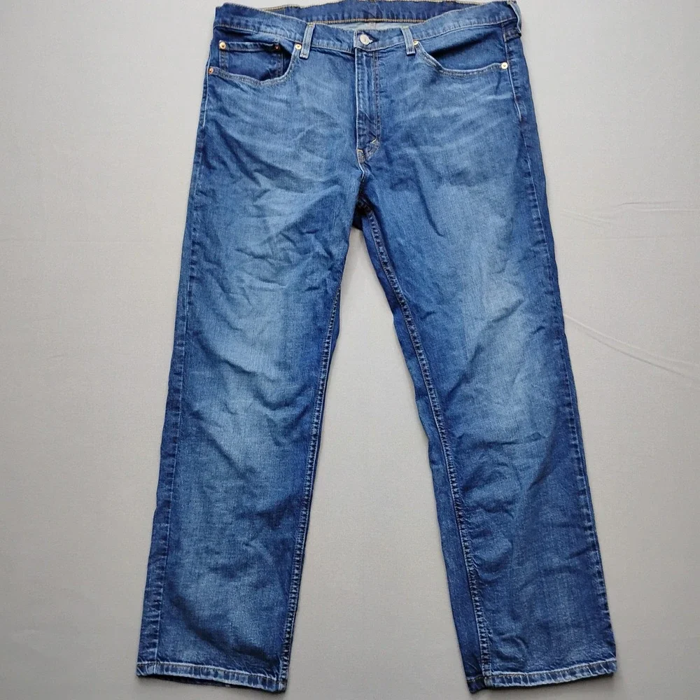 Levi Strauss & Co. Mens 541 Athletic Taper Denim Jeans 38x30 Medium Wash Blue